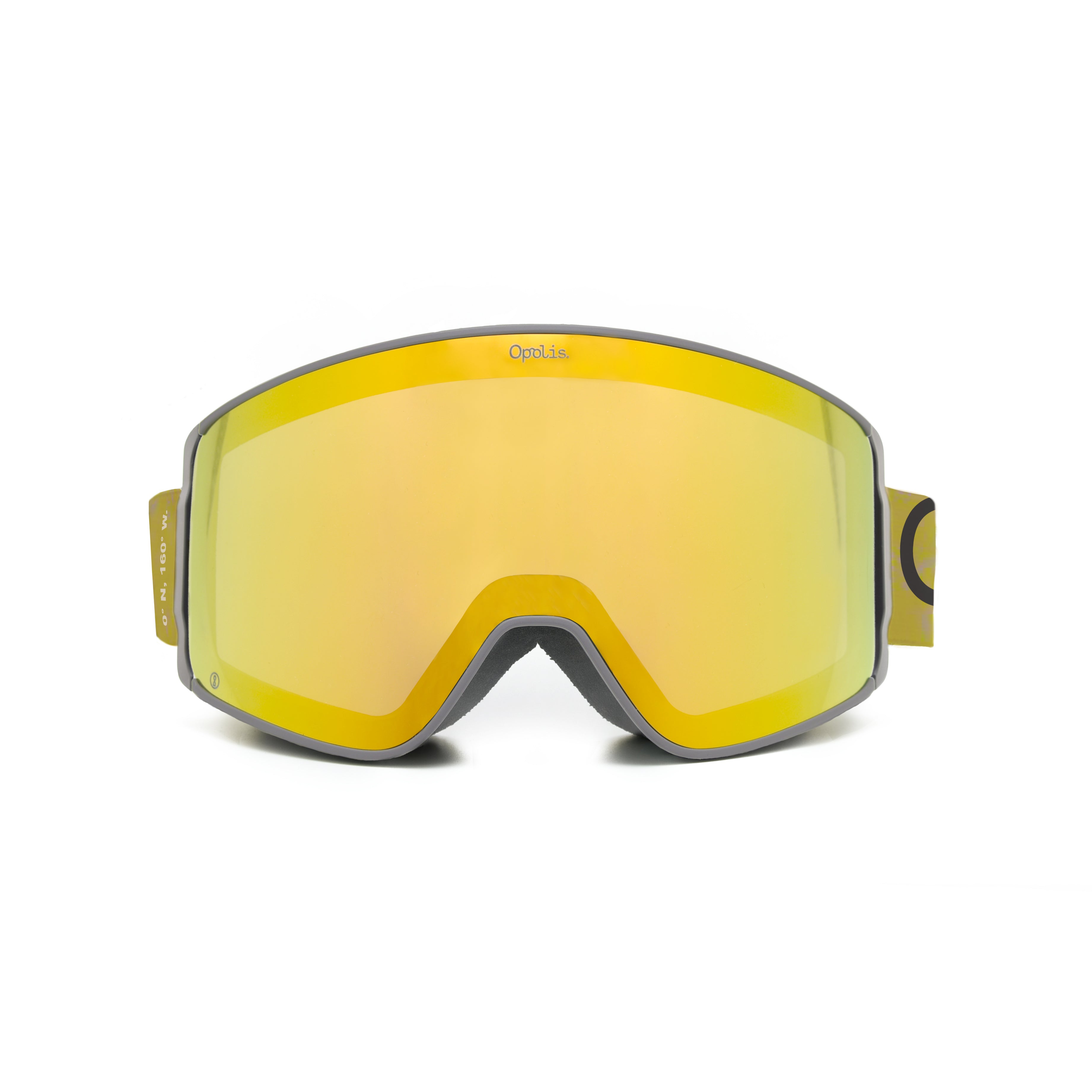 Alpine Ski & Snowboard Goggles (Carmel Glide Mirrored Lens