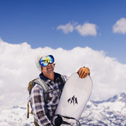 Pre-Order Glacier Ski & Snowboard Goggles (Tangerine Sunrise Mirrored Lens)