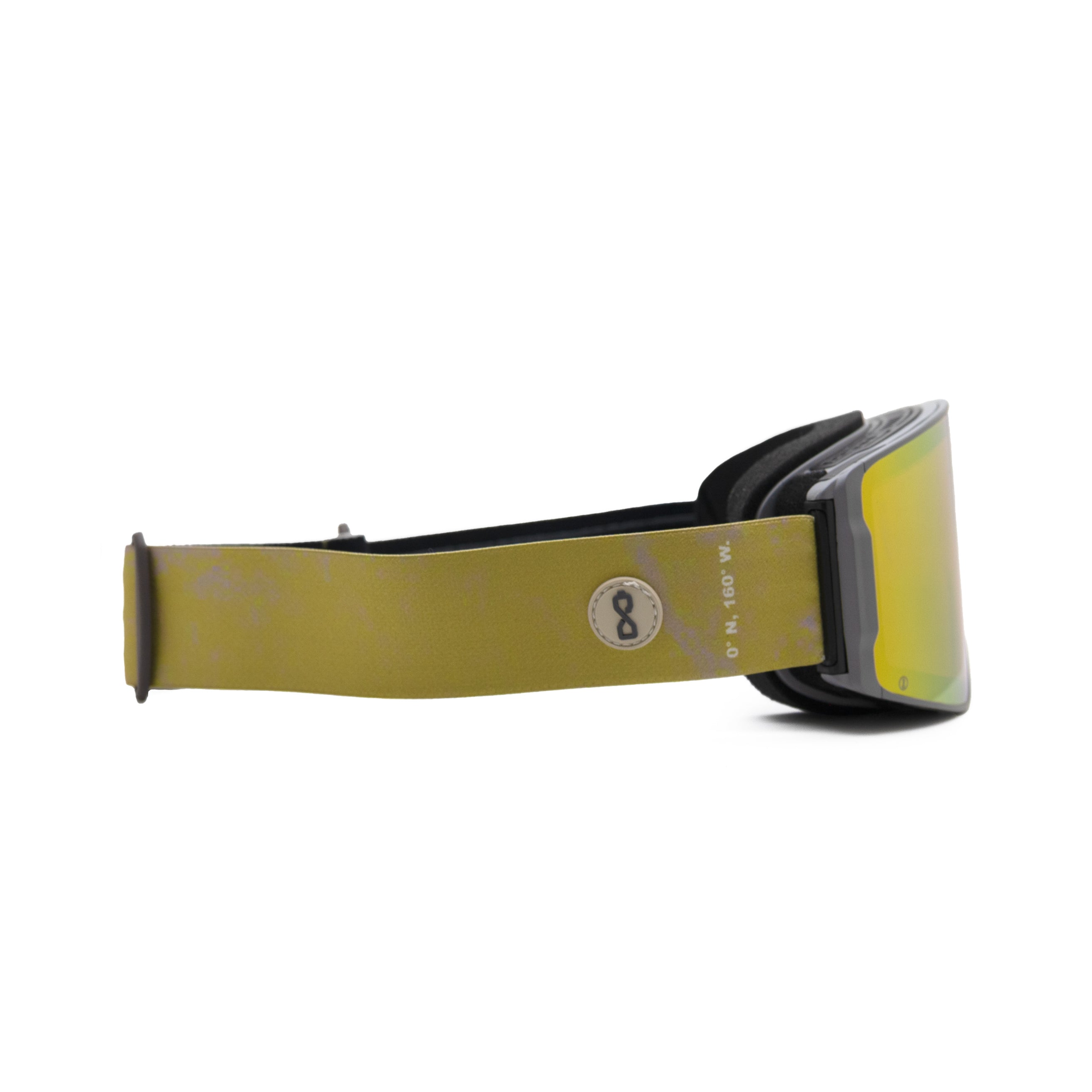 Alpine Ski & Snowboard Goggles (Carmel Glide Mirrored Lens)