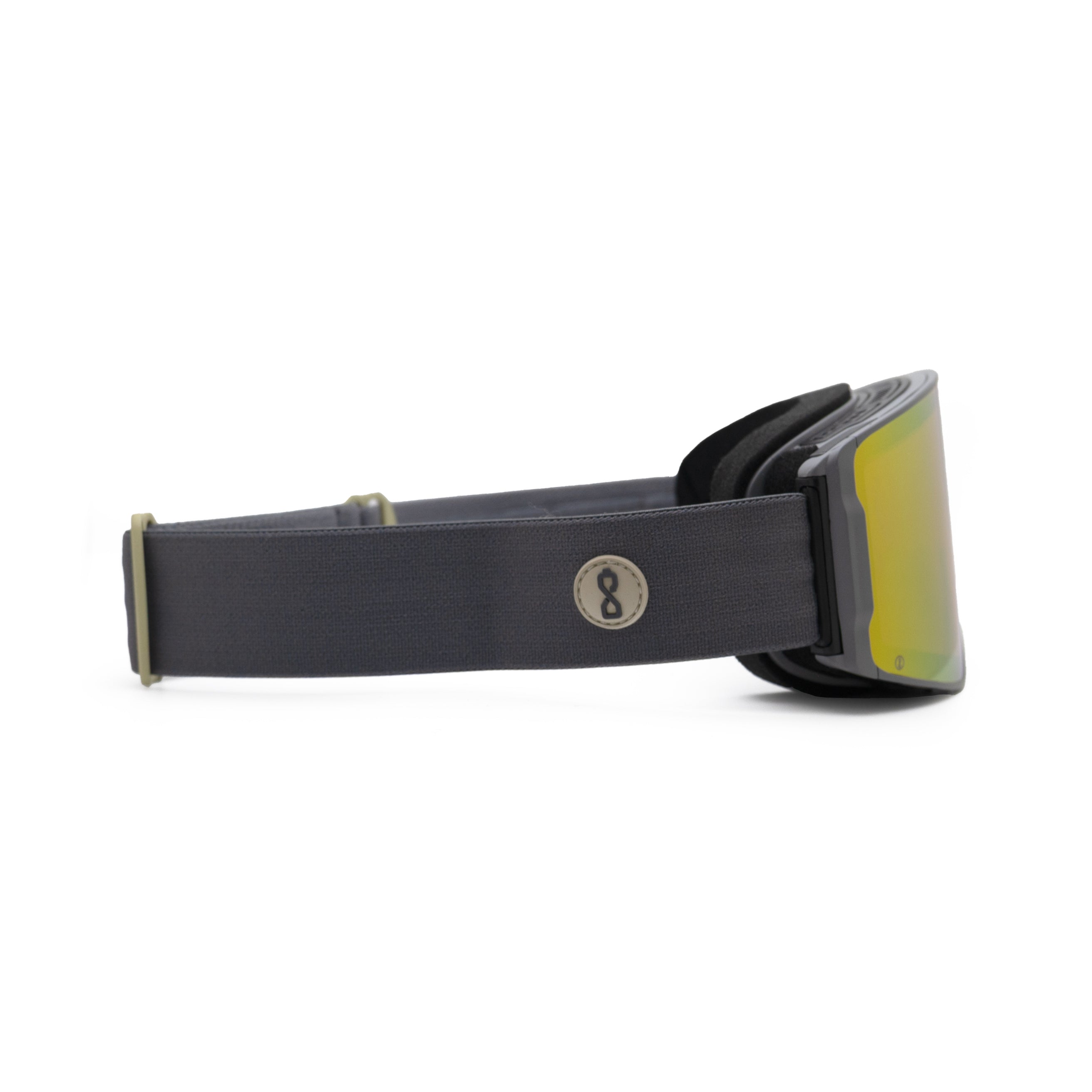 Alpine Ski & Snowboard Goggles (Carmel Glide Mirrored Lens)