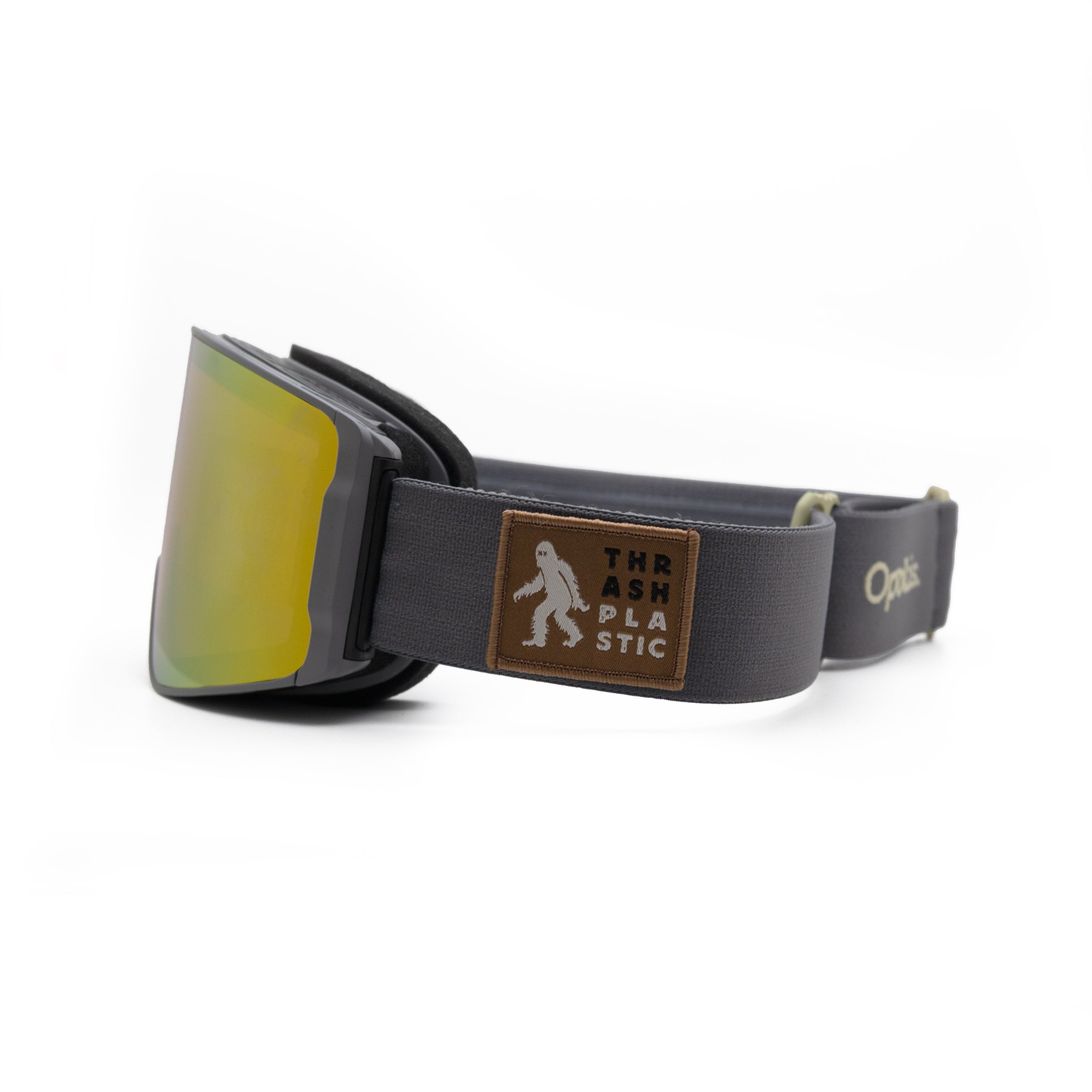 Alpine Ski & Snowboard Goggles (Carmel Glide Mirrored Lens)