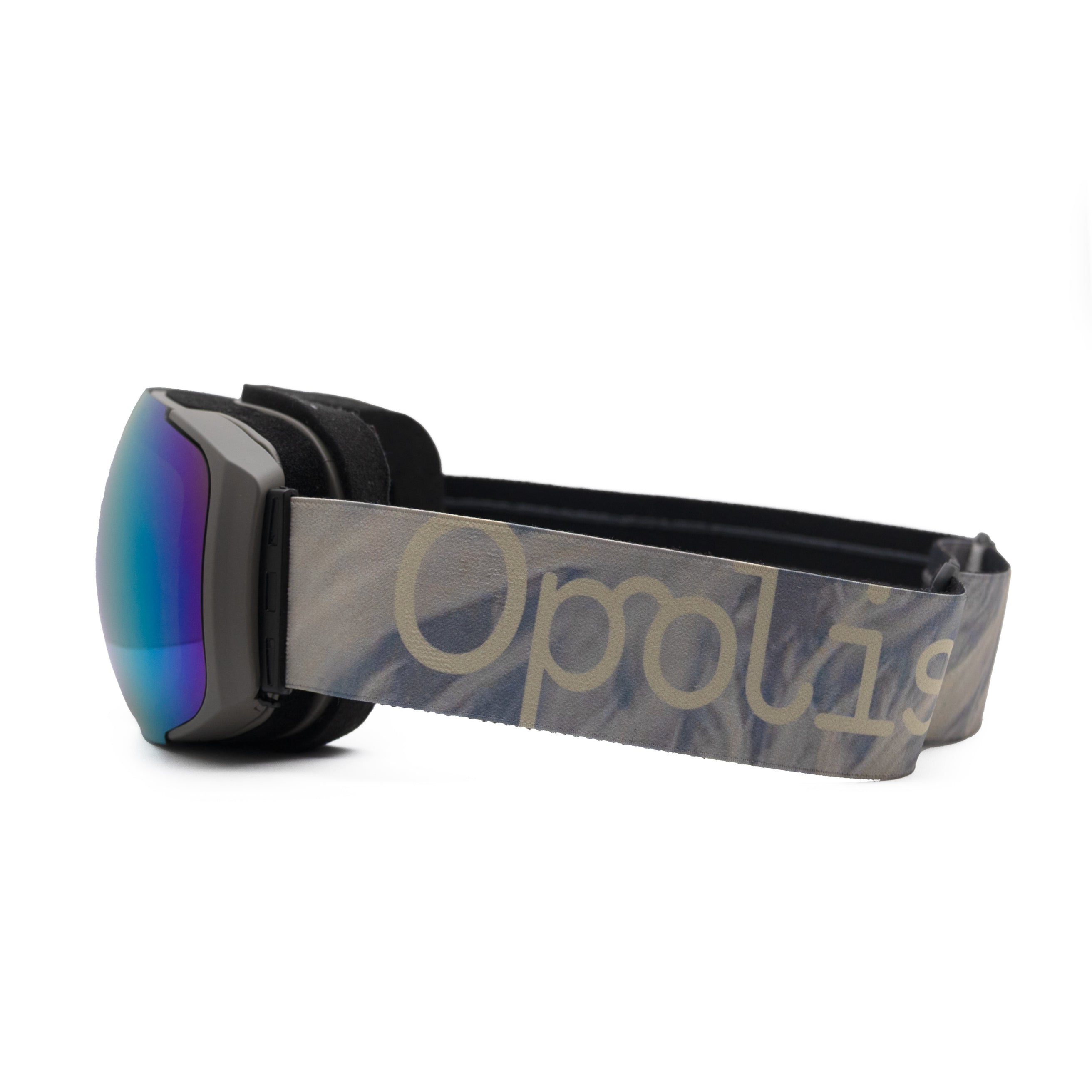 Glacier Ski & Snowboard Goggles (Tangerine Sunrise Mirrored Lens)