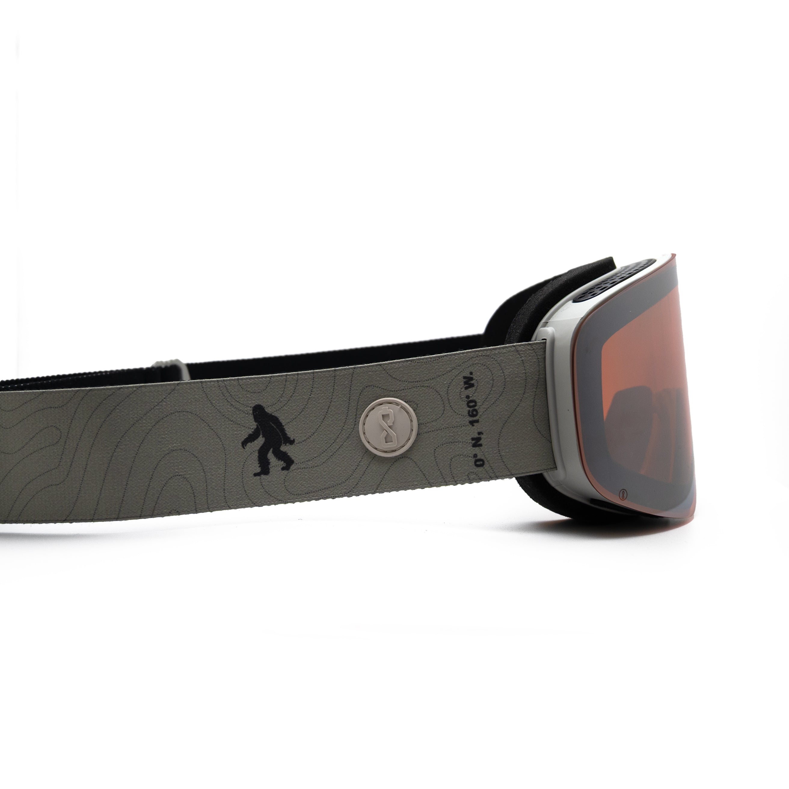 ski goggle brand Summit Ski & Snowboard Goggles (Silver Line Mirrored Lens)