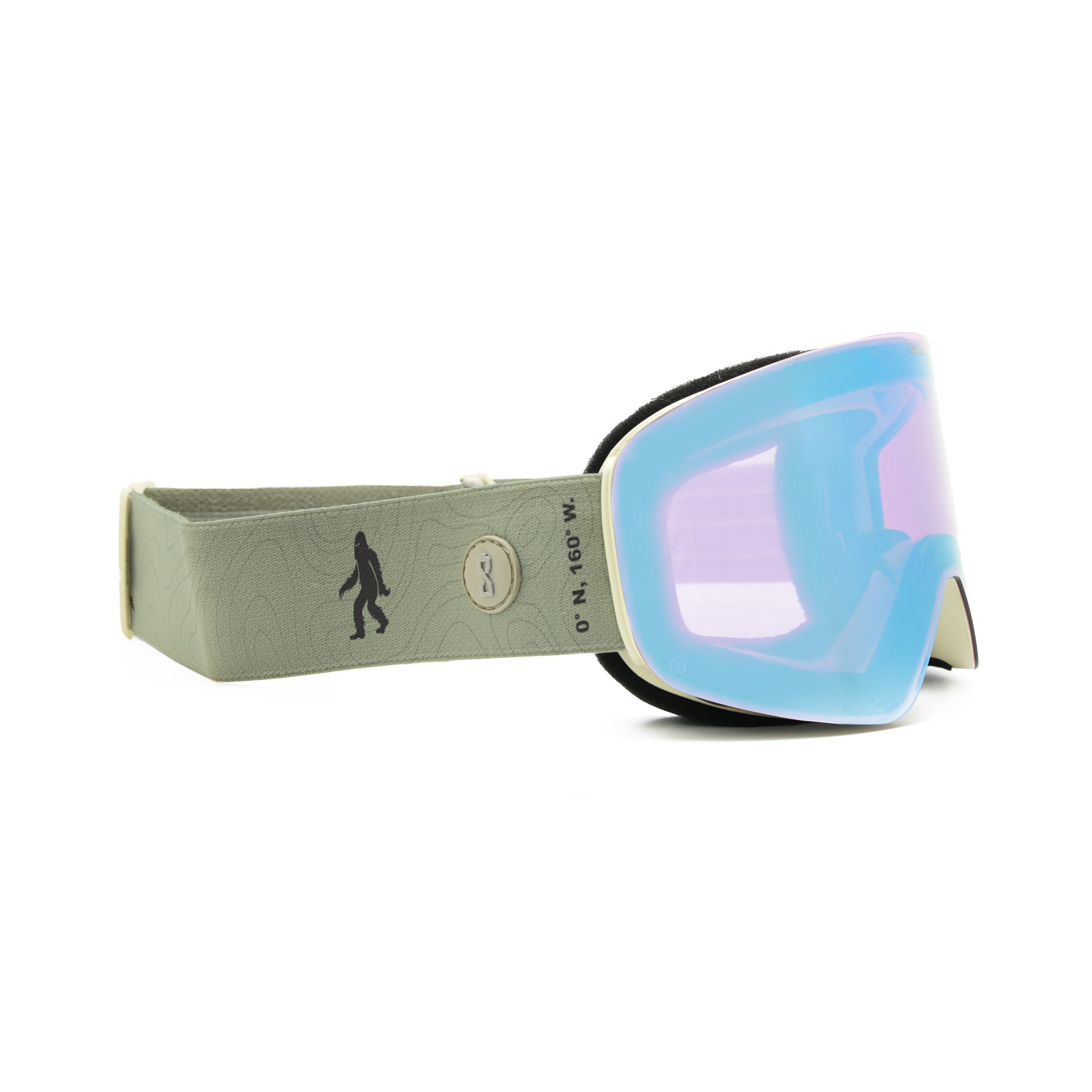 Summit Ski & Snowboard Goggles (Silver Line Mirrored Lens