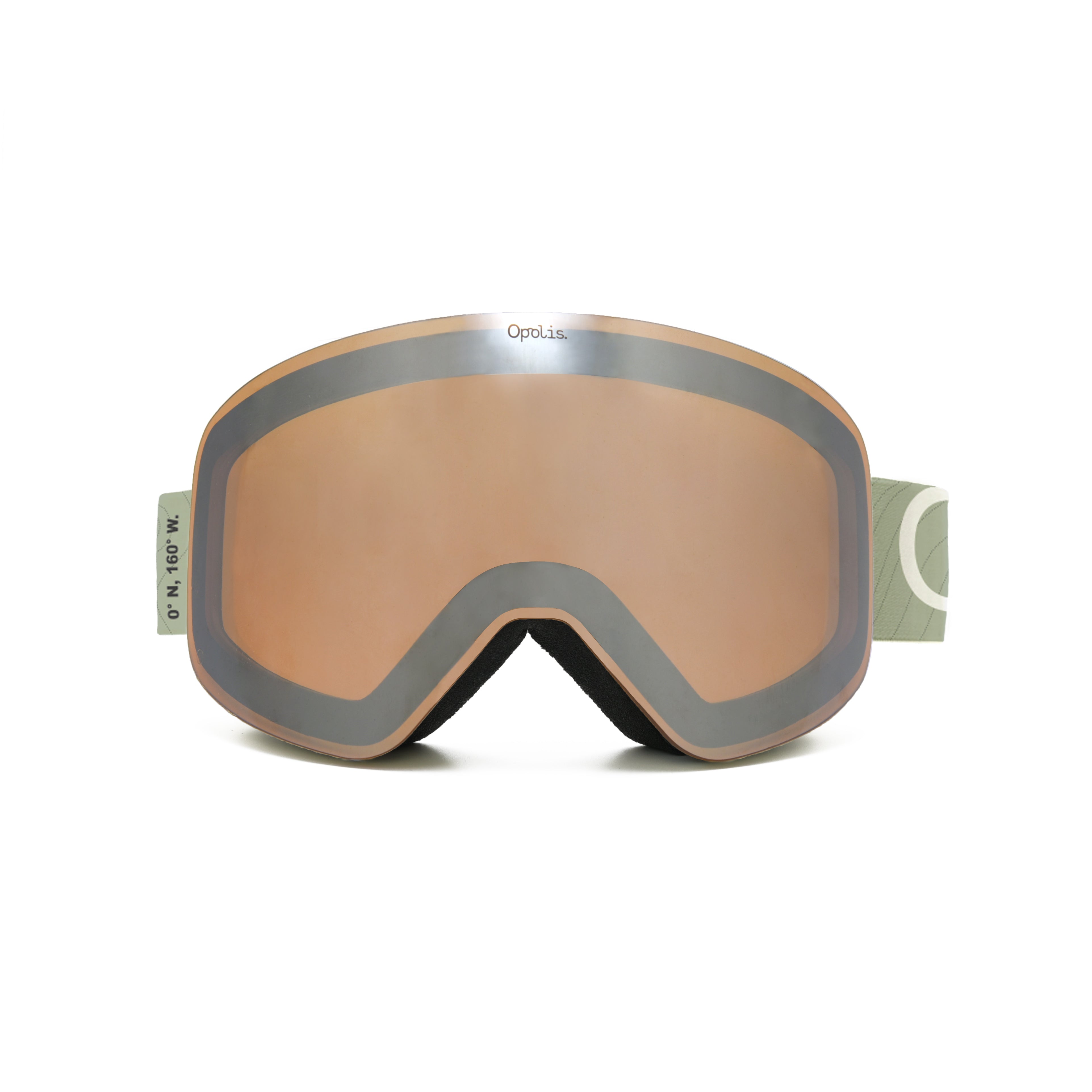 Summit Ski & Snowboard Goggles (Silver Line Mirrored Lens